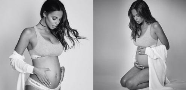 Rochelle Humes baby bump baby number two