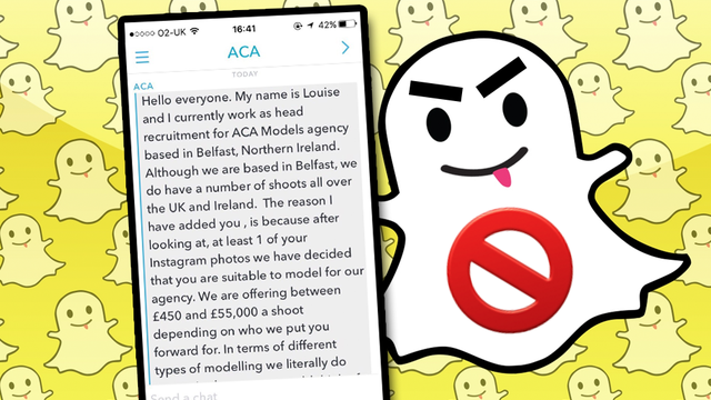 Snapchat Scam