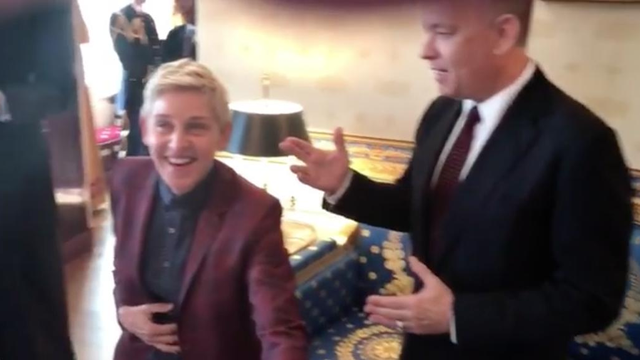 Ellen DeGeneres Mannequin Challenge