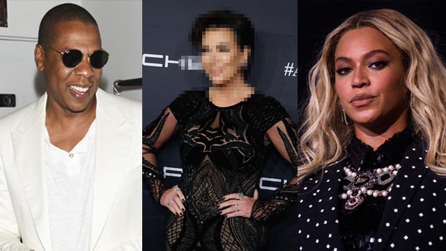 Jay-Z, Kris Jenner and Beyonce