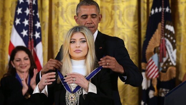 Kylie Jenner Barack Obama