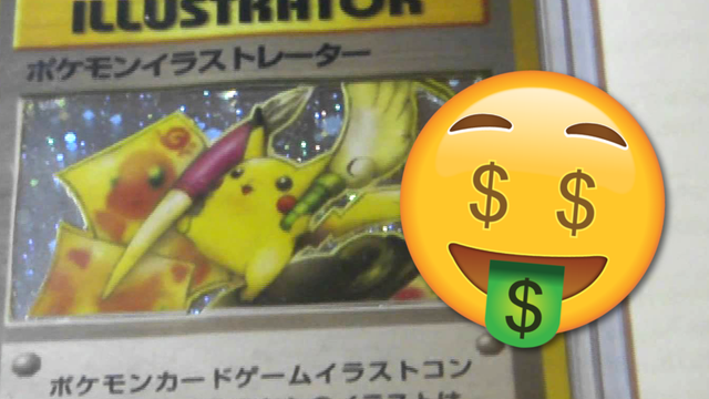 Pikachu Pokemon Illustrator Card