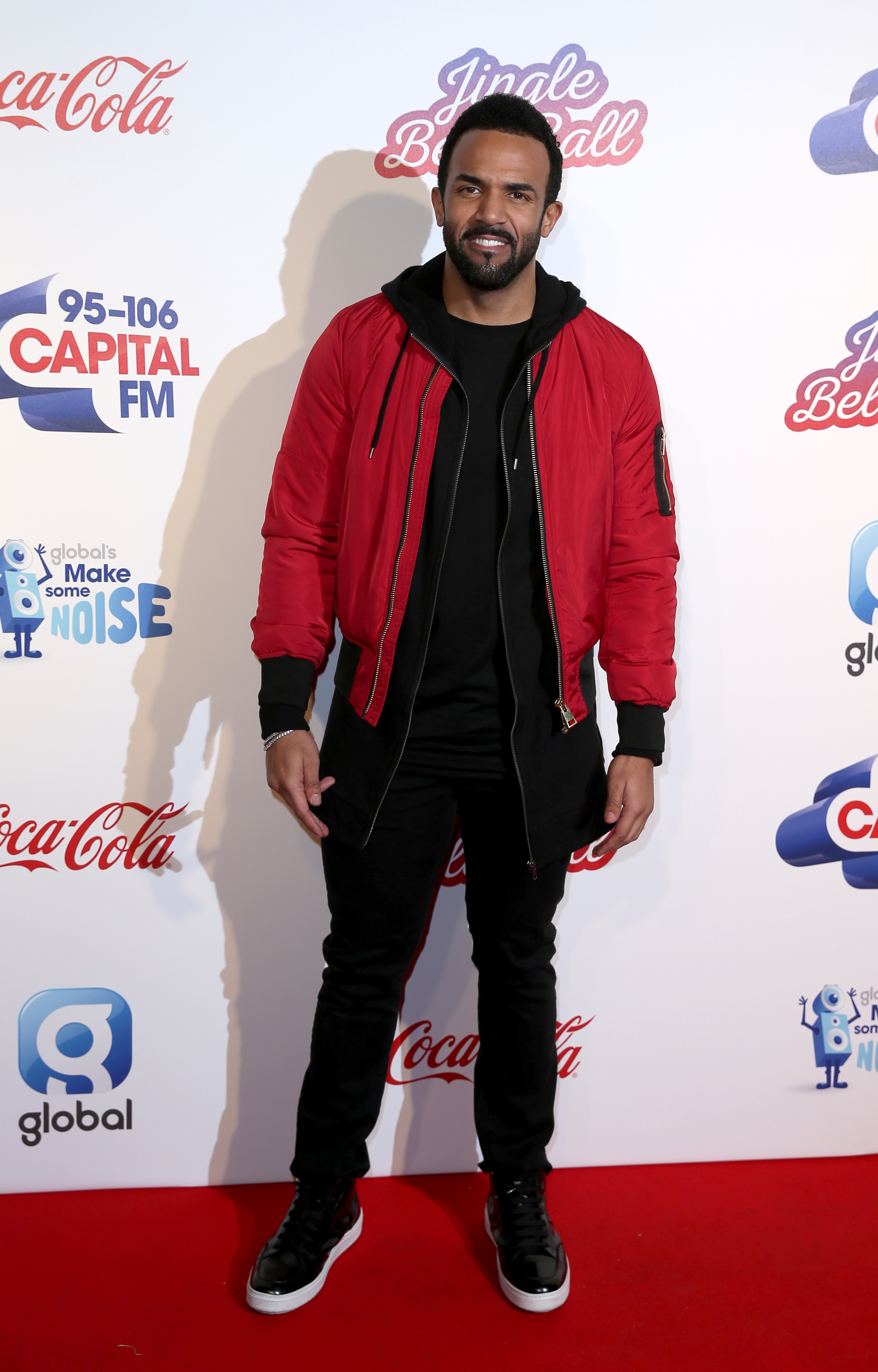 Craig David Jingle Bell Ball 2016 Red Carpet