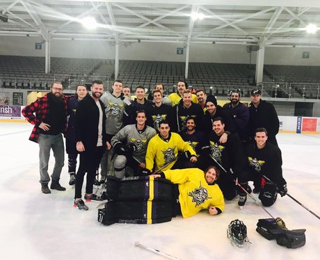 Justin Bieber takes to the ice with MK Lightning