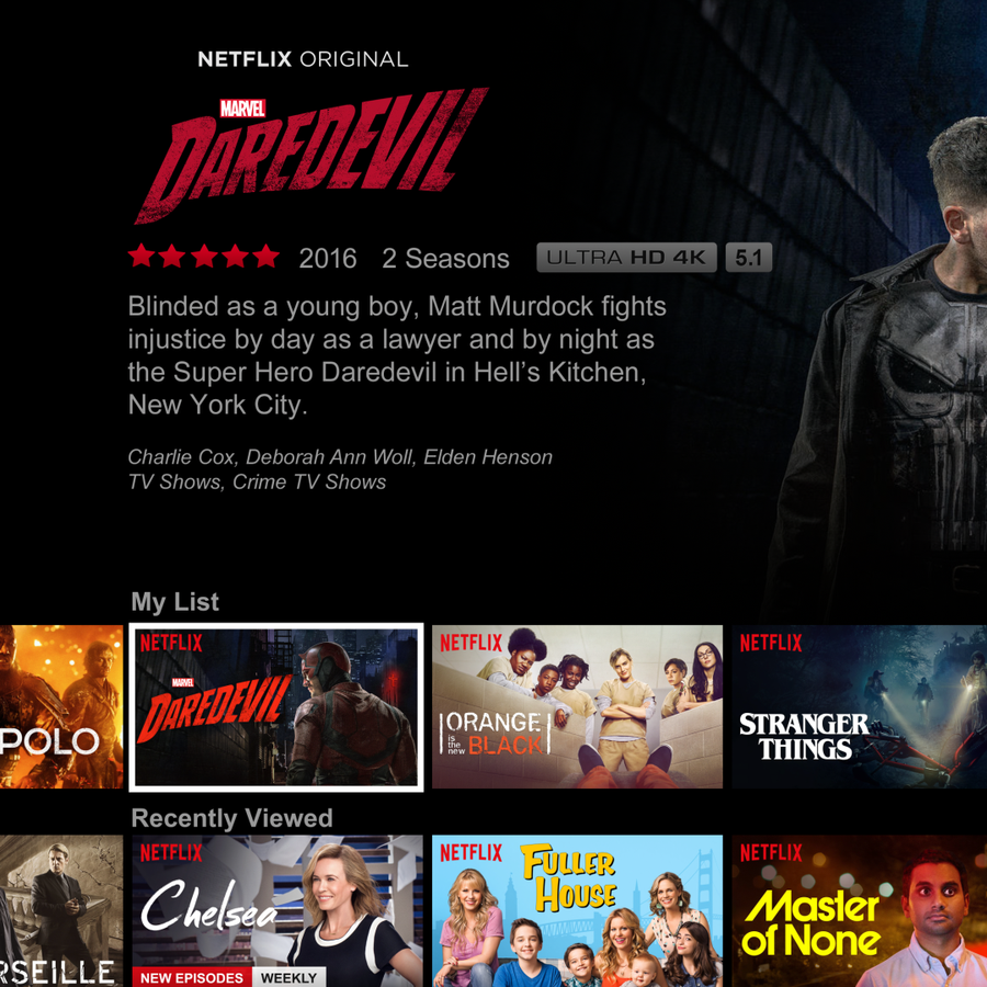 Netflix Screen