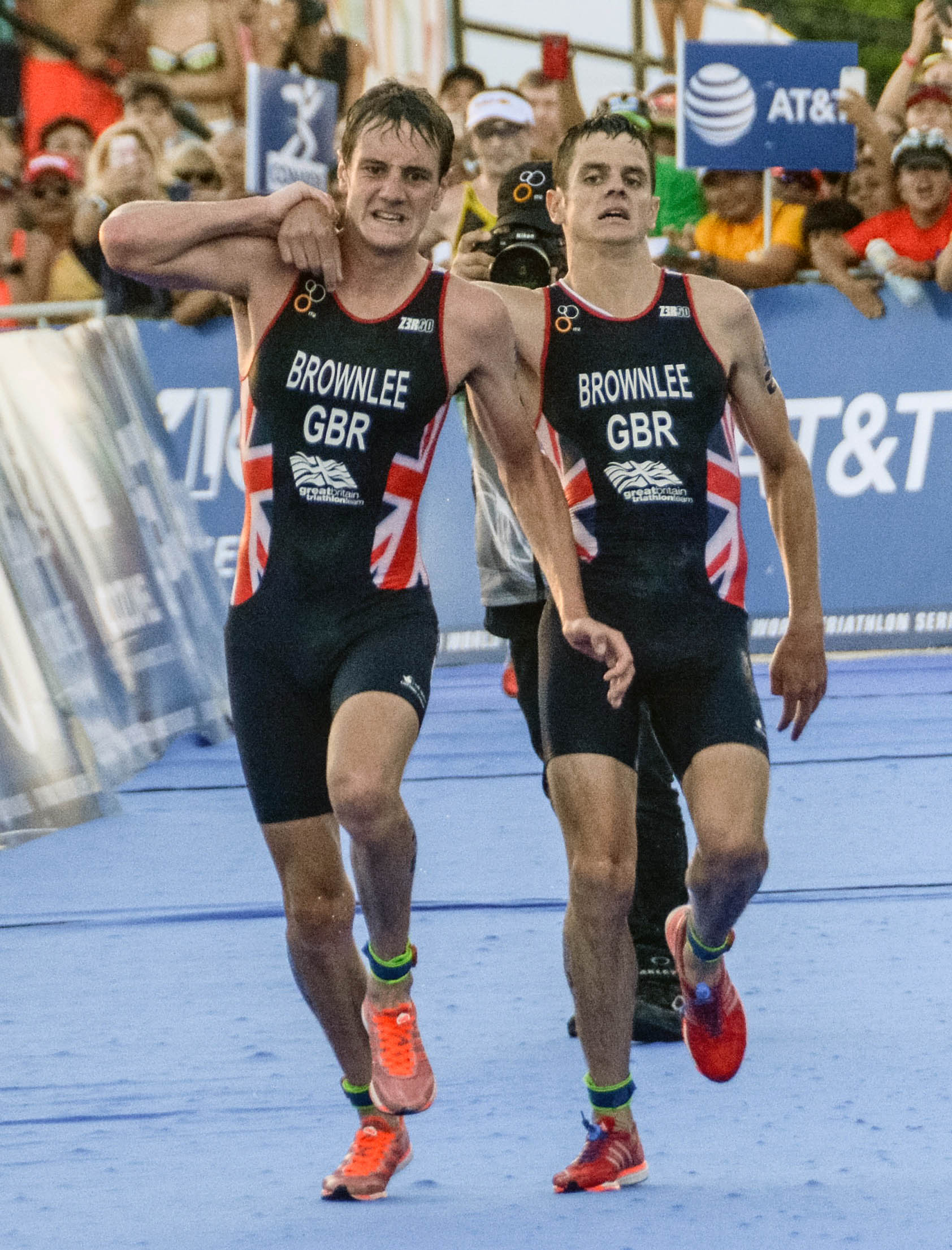 Brownlee Brothers ITU World Triathlon Championship