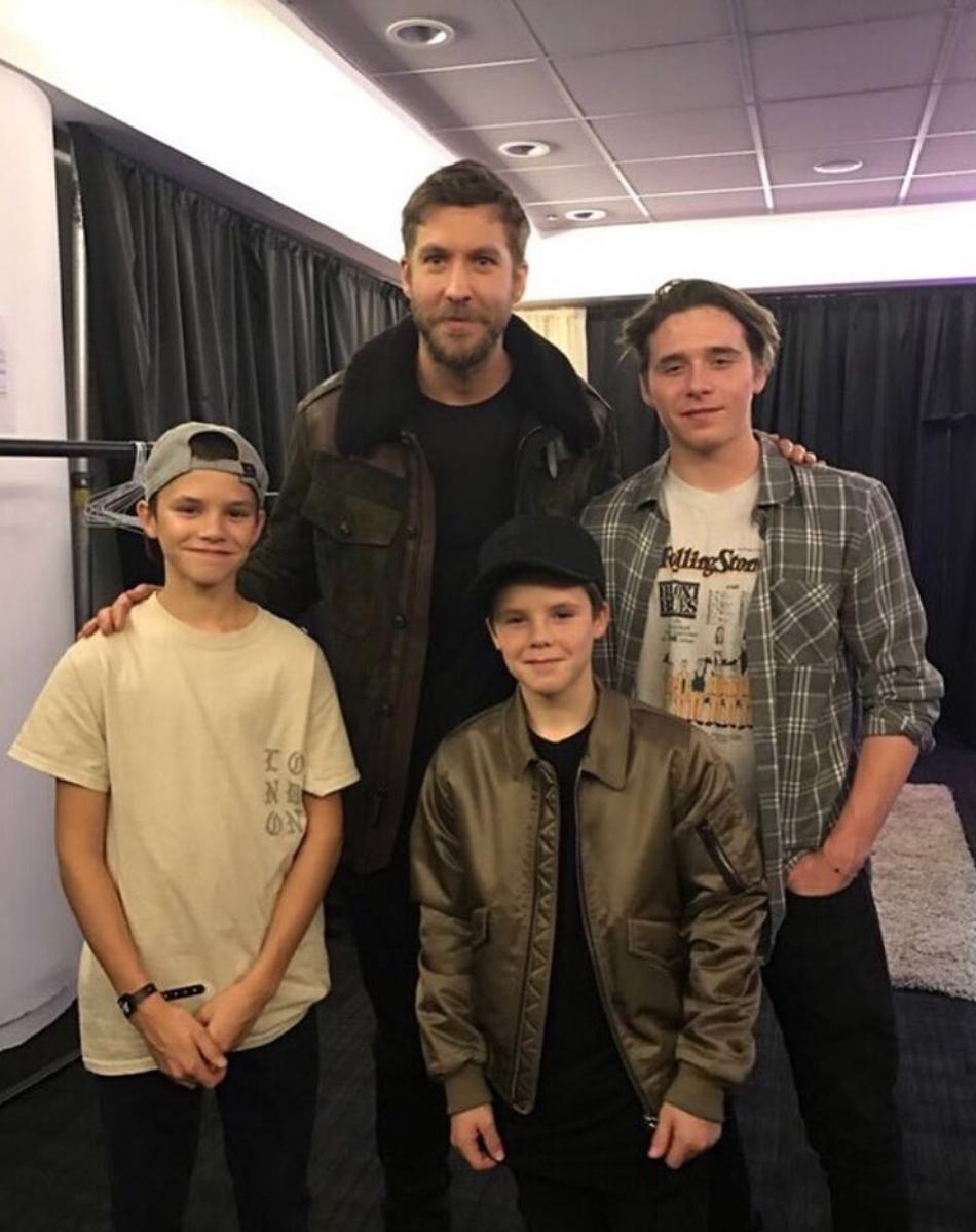 Calvin Harris With The Beckhams