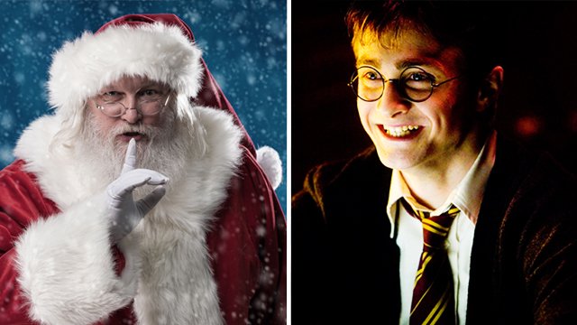Harry Potter and Santa