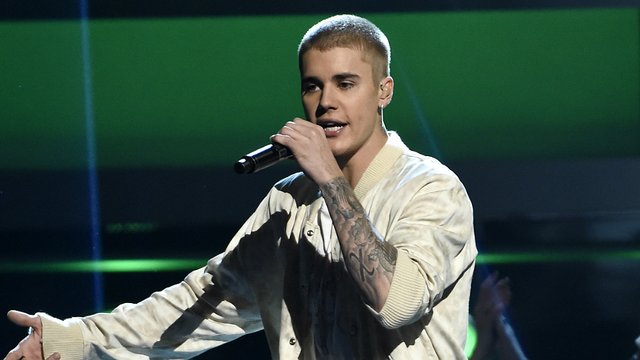 Justin Bieber at Billboard awards