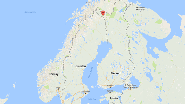 Location of Kuttanen