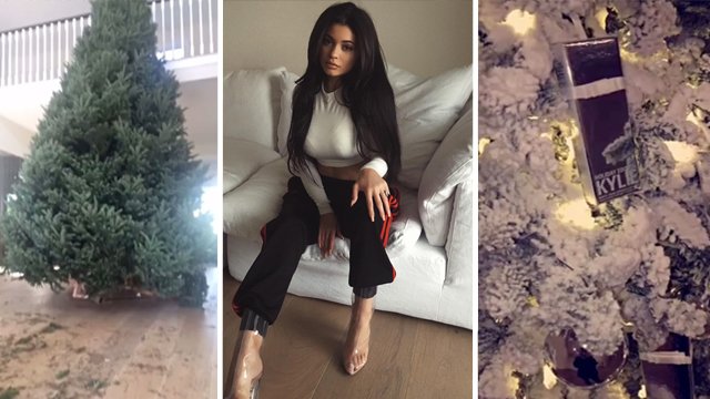 Kylie Jenner Christmas Trees