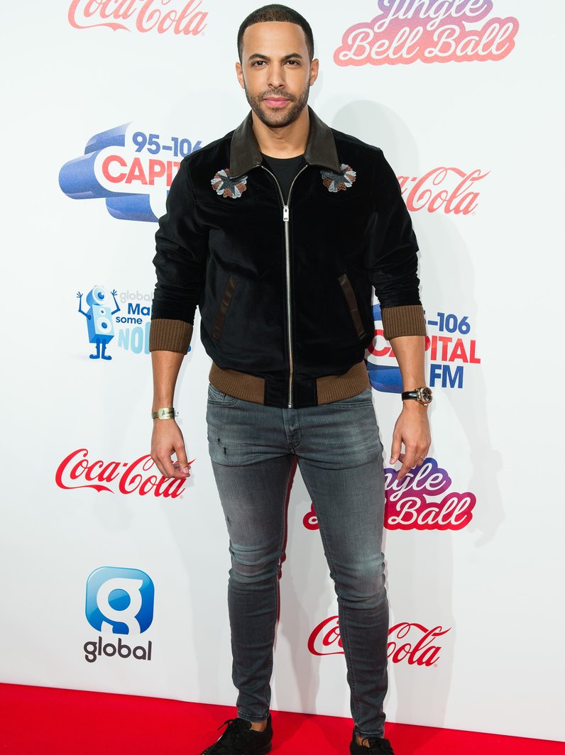 Marvin Humes Jingle Bell Ball 2016 Red Carpet