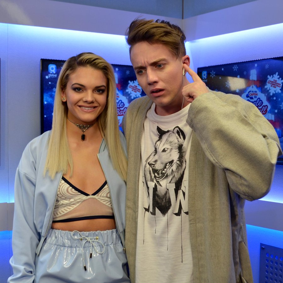 Roman Kemp and Louisa Johnson