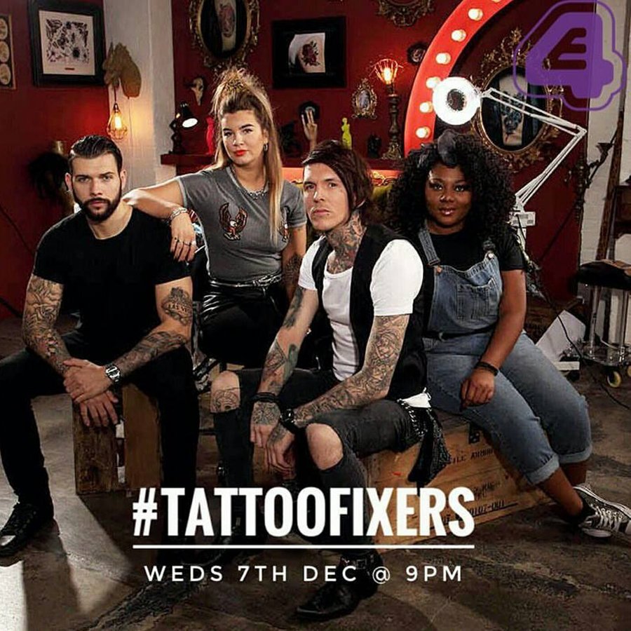 Cast Tv Show Tattoo Fixers Editorial Stock Photo - Stock Image |  Shutterstock