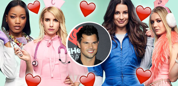 Taylor Lautner & Scream Queens Co Stars