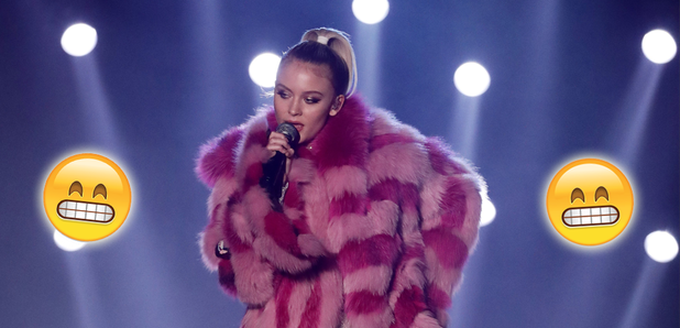 Zara Larsson Fur Coat