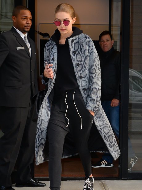 Gigi Hadid steps out looking seriously casual and