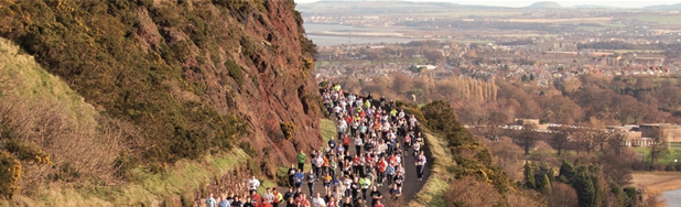 Great Edinburgh Winter Run course Image