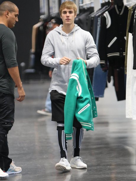 Justin Bieber spotted out shopping in LA