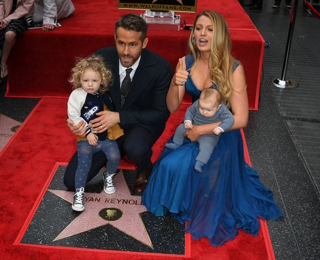 The Reynolds' family attend Ryan's Hollywood Walk