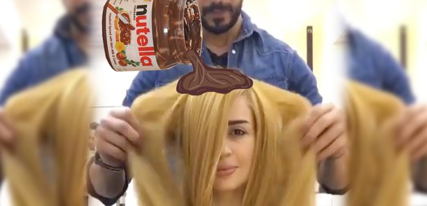 Nutella Hair Dye