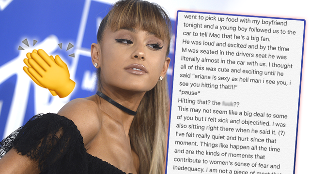 Ariana sexist letter