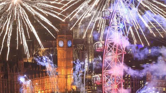 London New Year's Celebratiosn