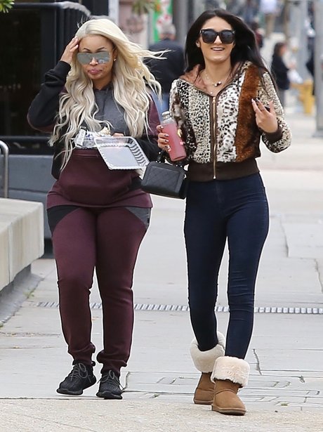 Blac CHyna out and about with pals amid rumours th