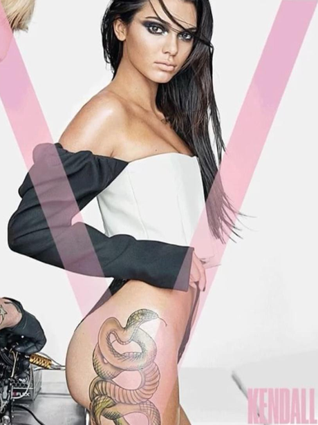Kendall Jenner on the cover of V Magazine