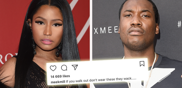 Nicki Minaj and Meek Mill Post Up in Instagram Pic