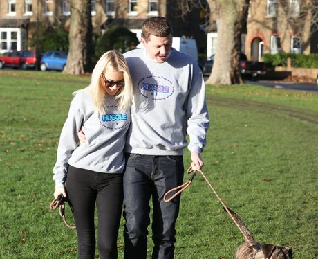 Professor Green spotted out and about with his gir