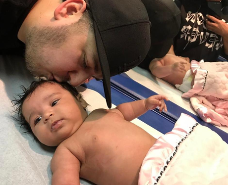 Blac Chyna and Rob take Dream for her 2 month chec