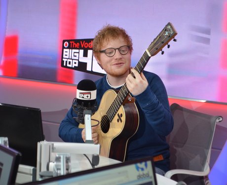 Ed Sheeran Big Top 40 Studio