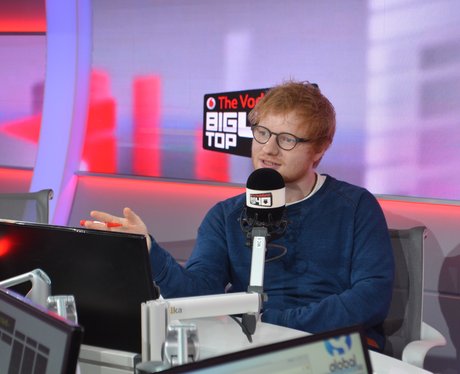 Ed Sheeran Big Top 40 Studio 2