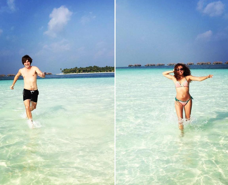 Jade Thirlwall on holiday with Jed Elliott