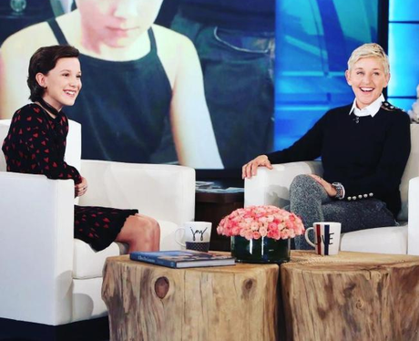 Millie Bobby Brown Fanclub Ellen DeGeneres