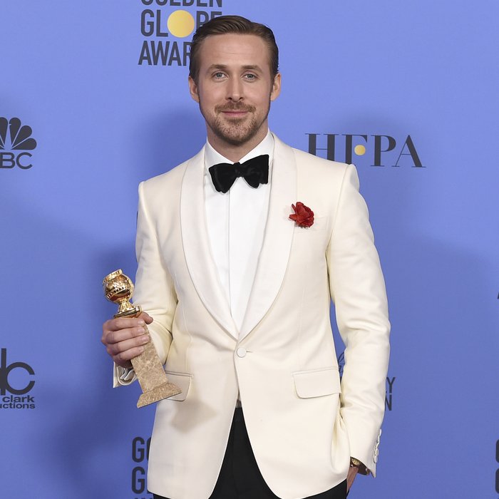 ryan gosling golden globes 2017