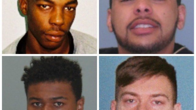 Shropshire stabbing men jailed