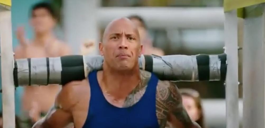 The Rock Baywatch