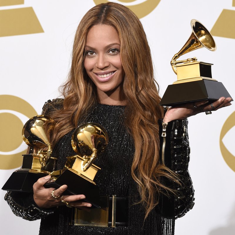 Beyonce at the 2015 GRAMMY Awards