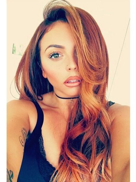 Jesy Nelson dyes her hair red after celebrating BR