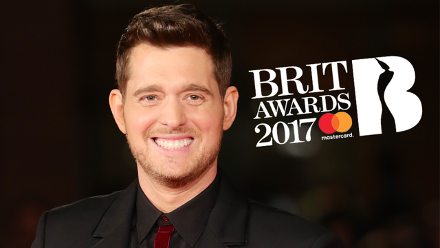 Michael Buble BRIT Awards