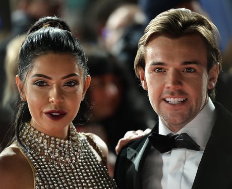 Cara De Hoyde and Nathan Massey at NTAs