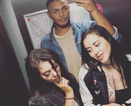 Chloe Ferry is reunited with Geordie Shore castmat