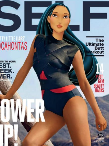 Disney Princesses as models Instagram
