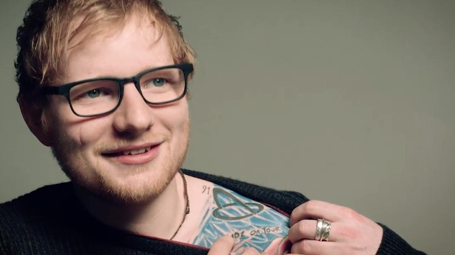 Ed Sheeran Reveals His Favourite New Tattoos