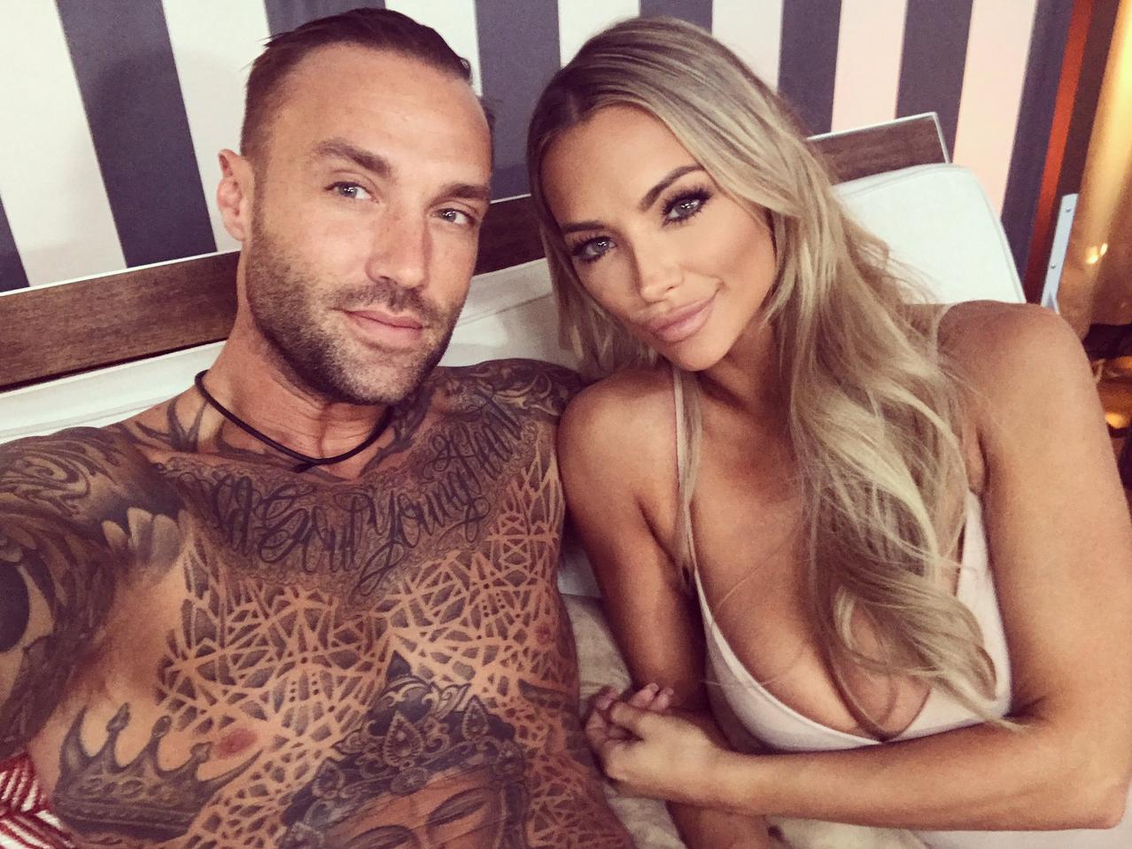 Lindsey Pelas & Calum Best