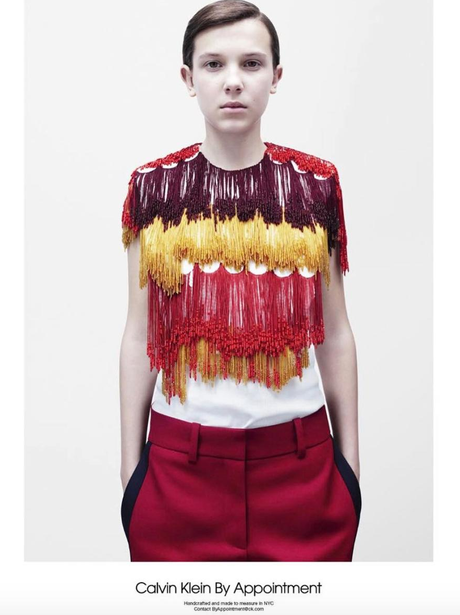 Millie Bobby Brown is the new face of Calvin Klein