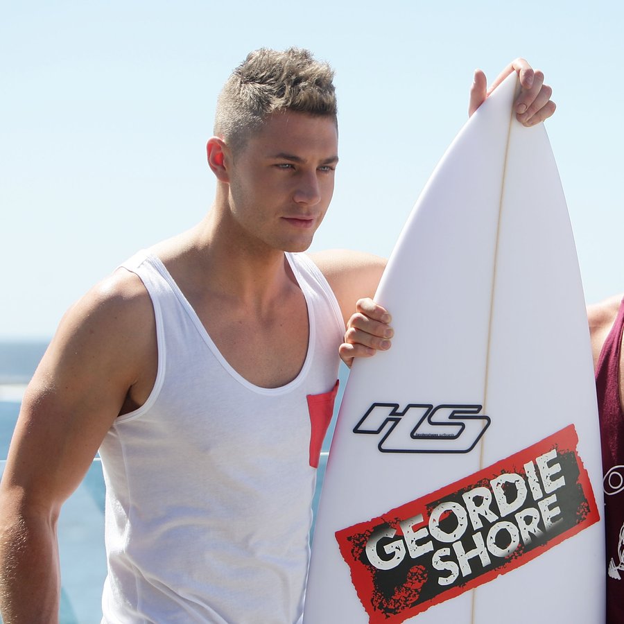Scott Timlin and James Tindale Geordie Shore Season 6 Photo Call At Bondi Beach