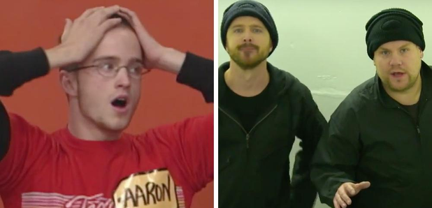 Watch Breaking Bad S Aaron Paul And James Corden Get Redemption On The Price Is Capital